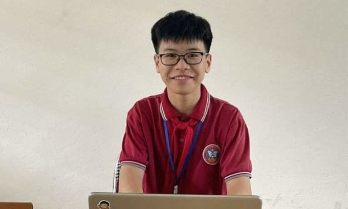 Nguyễn Minh Đức, học sinh lớp 9 trường THCS Lê Quý Đôn, Lào Cai. Ảnh: Gia đình cung cấp